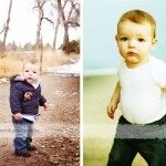 wintry woods {colorado family photography}