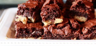shortbread brownies {food photography}